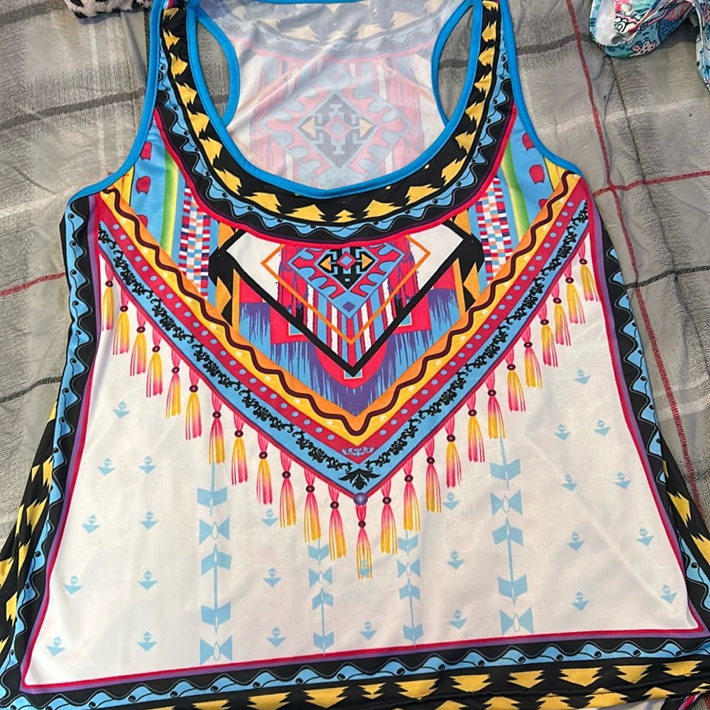 Loose, flowy tank top